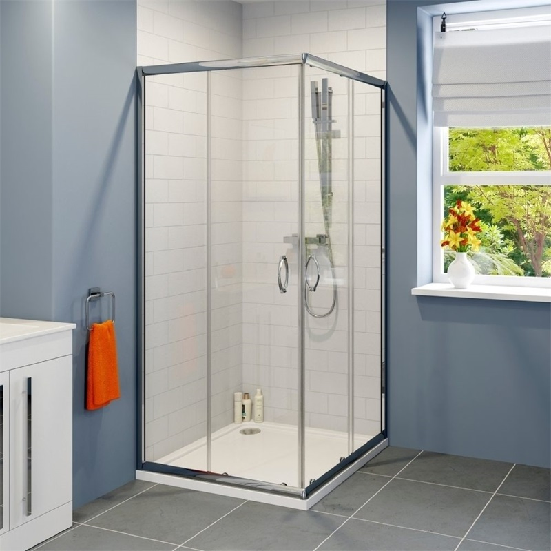 Durable Heavy Duty Stainless Steel Sliding Glass Door Hardware Shower Room Accessories