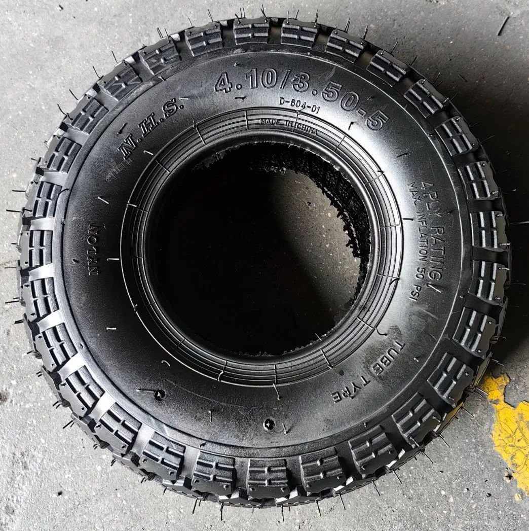 12 Inch Tube Tire Wheel Tyres 4.10 / 3.50-5 Thickened Tyre for Go-Kart