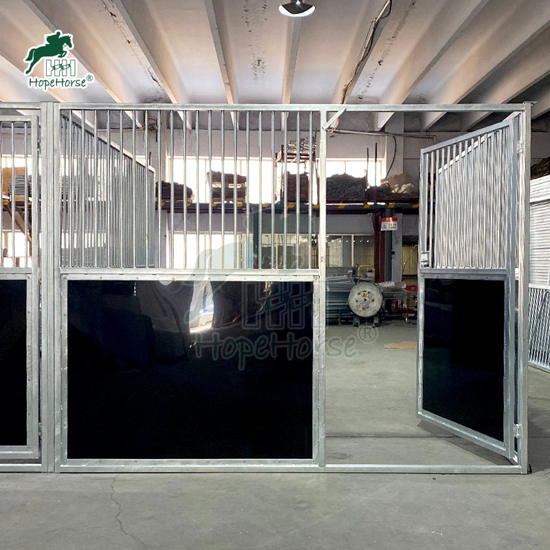 Other Animal Husbandry Equipment Eco-Friendly Horse Stall Steel Equine Building Steel Hot DIP Horse Stable