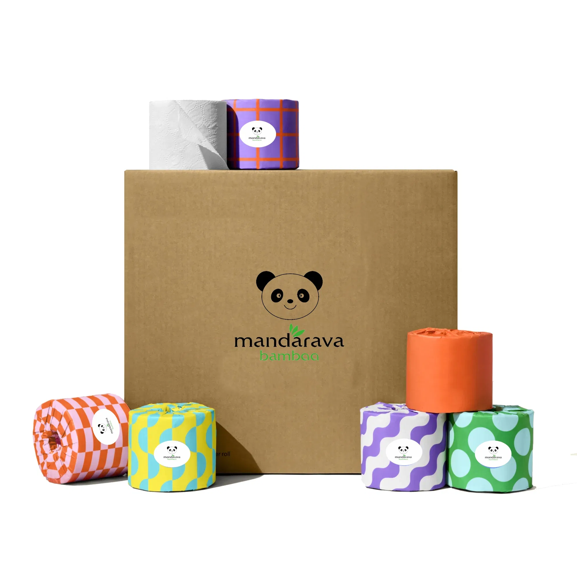 Wholesales Cheap Price Bamboo Pulp Eco-Friendly Natural Tree Free Bamboo Toilet Paper