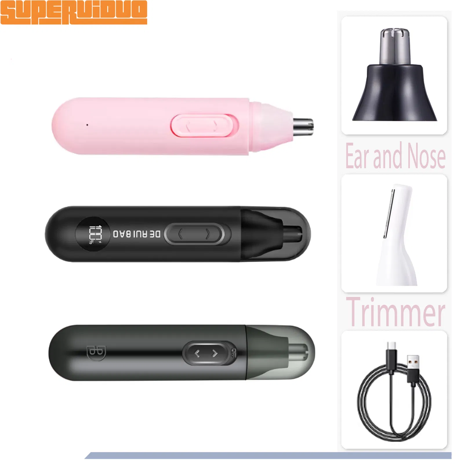 Ladies Precision Grooming Companion Ear and Nose Trimmer