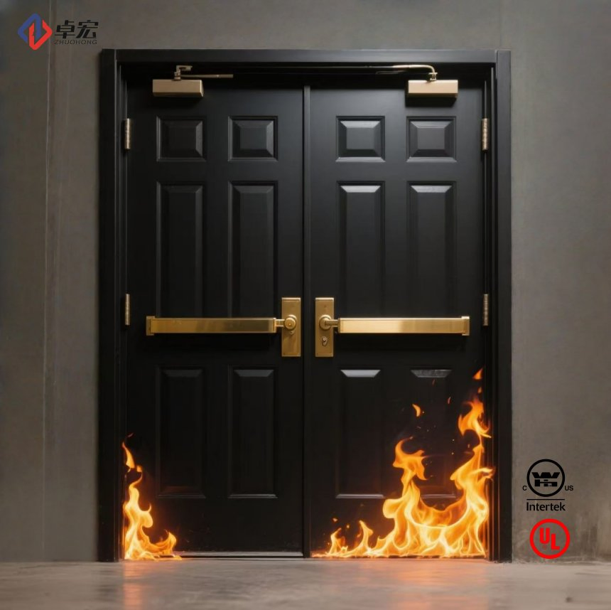 16/5000high-Quality Steel Double-Opening Fireproof Door - Certified Door