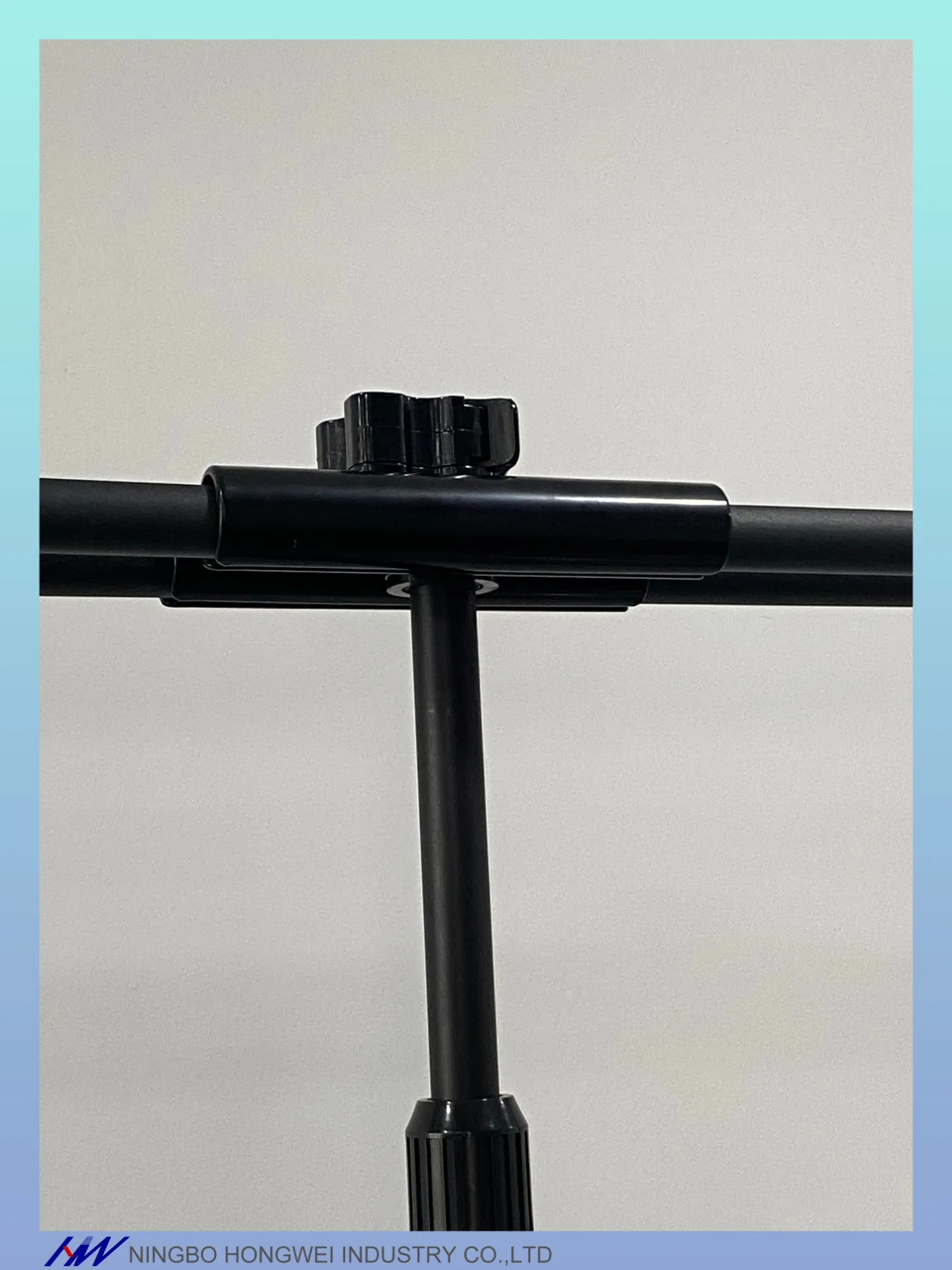 Floor standing adjustable iron frame stable tripod display advertising double sided poster banner folding easel stand