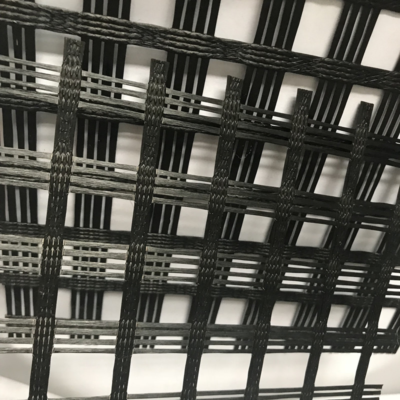 High Tensile Strength Fiberglass Geogrid