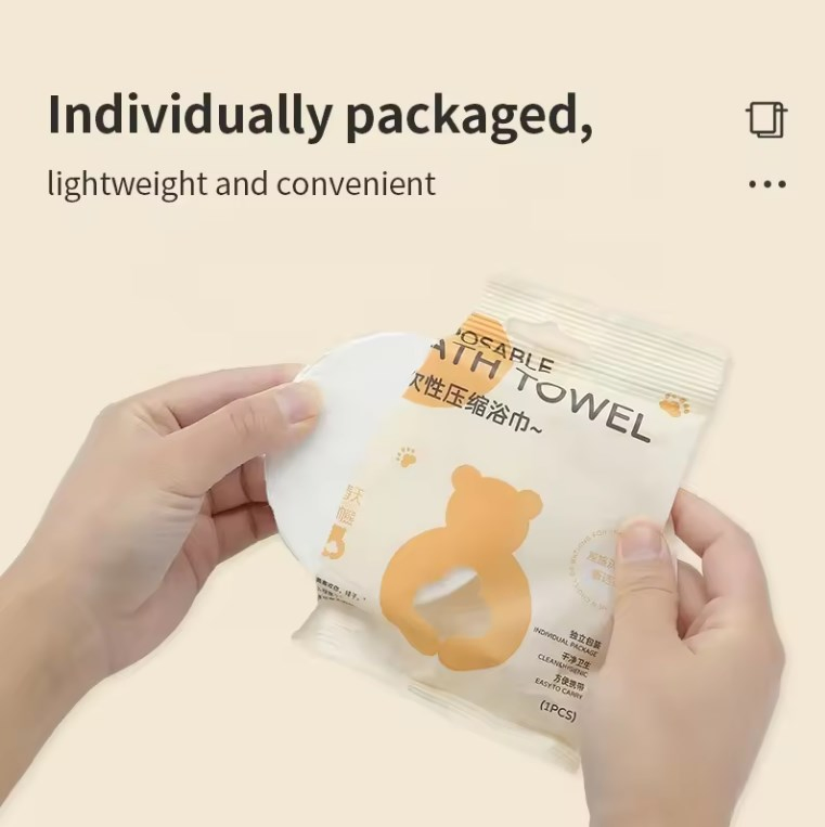 Factory Super Large Size Magic Bath Sheet Disposable Custom Compressed Bath Towel