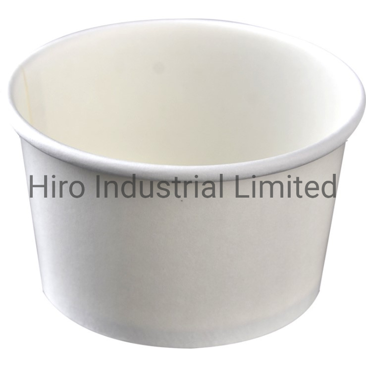 Custom Designed Colorful Run Recycle Disposable Paper Ice Cream Cup Paper Bucket