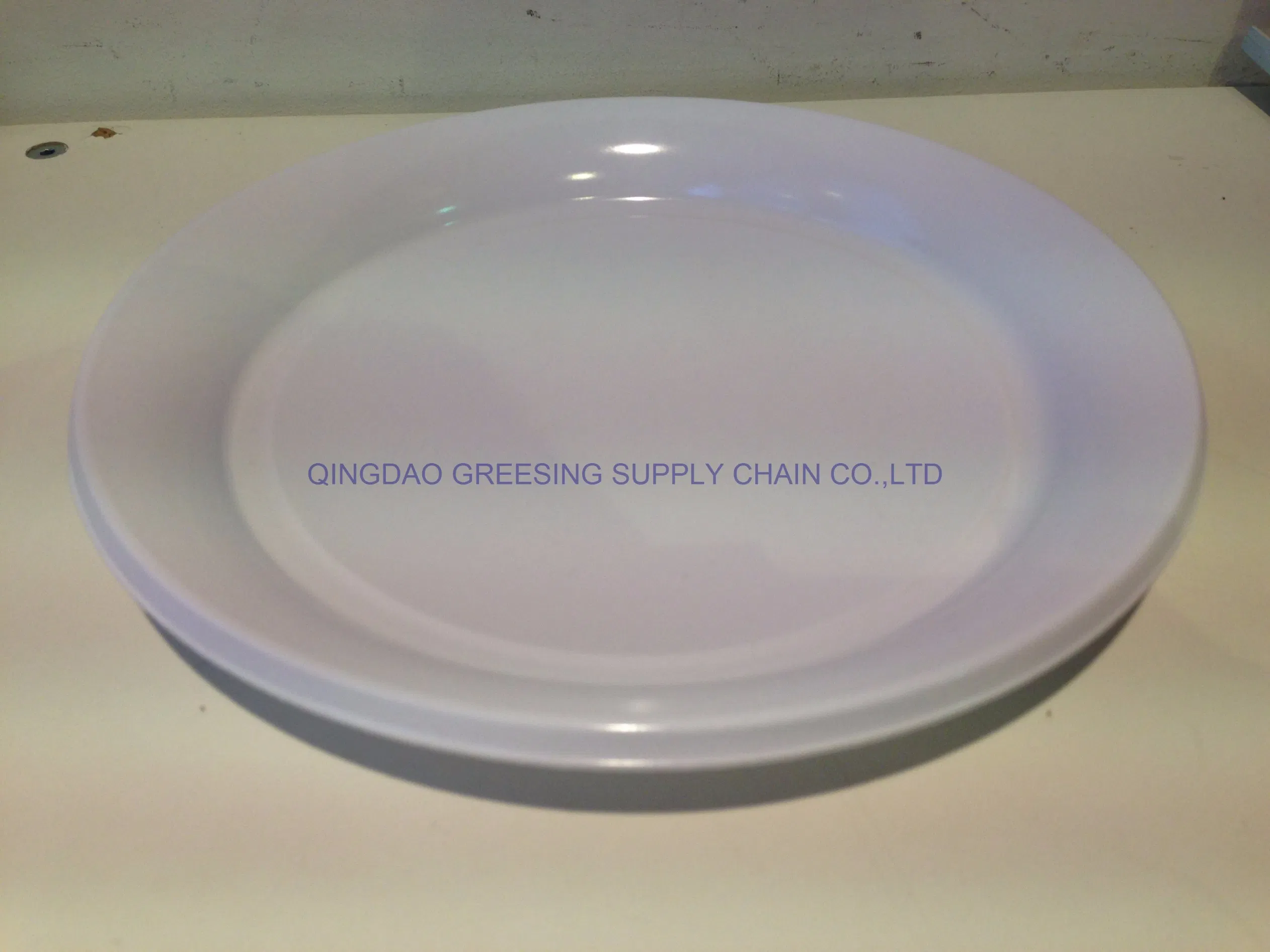 Good Quality Disposable Round Plastic Plates PS Plate