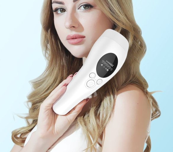 Laser Hair Removal Device with Ice Cooling Care Function IPL Permanent for Women and Men