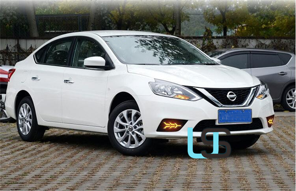 Дневные ходовые огни DRL LED для Nissan Sylphy 2016-2019