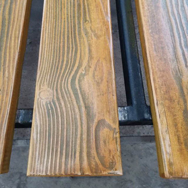 Outdoor Concrete Wood Floor