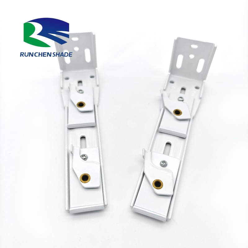 Universal Curtain Track Mounting Bracket Side Mounting Top Mounting Thickened High Load-Bearing Curtain Fixing Bracket