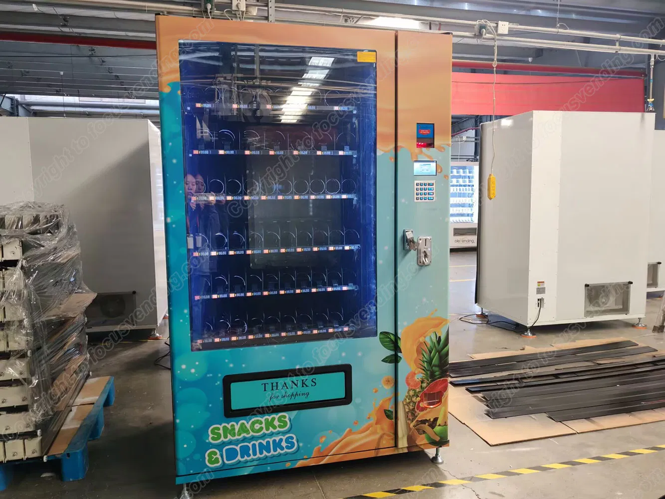 Focusvend Provide Vending Machine Work with Jamacia Currency