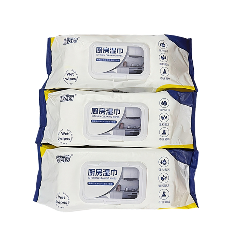 Powerful Kitchen and Floor Wet Wipes for Quick Cleanup