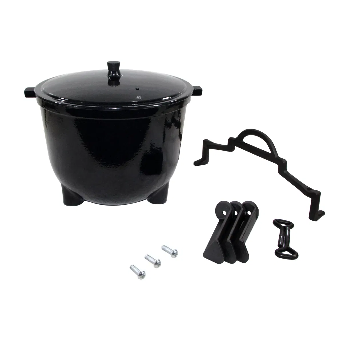 Чугунный котелок для пикника и охоты Cookwin