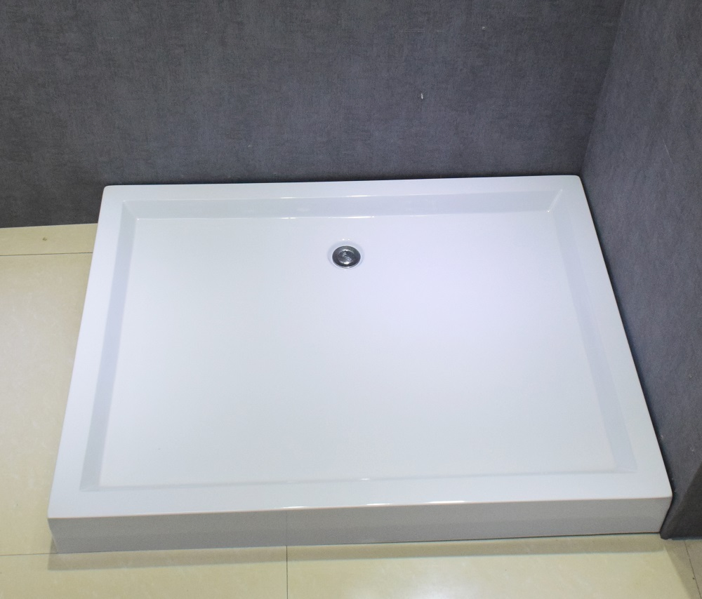 Square Acrylic Bathroom Shower Base