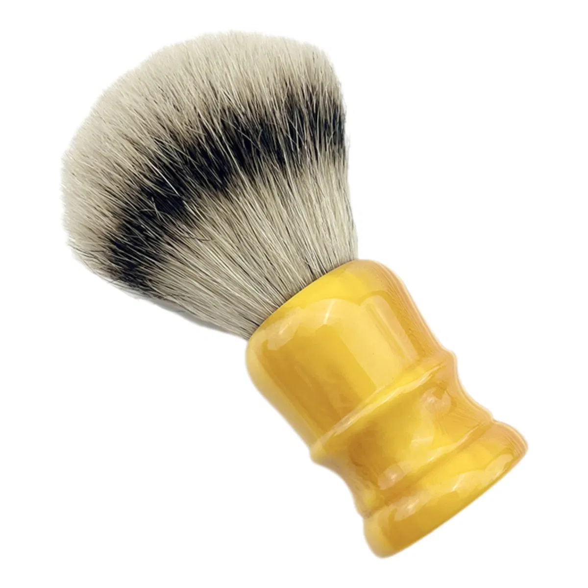 Custom Professional Beard Grooming Brush Soft Nylon Anti-Static Shaving Brush