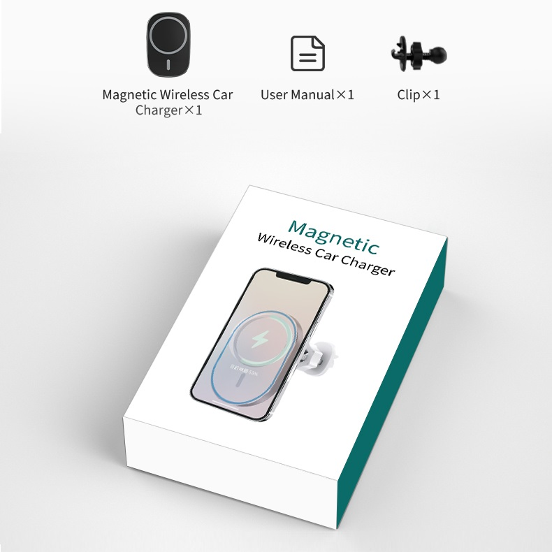 Магнитный держатель-зарядка 10W для авто