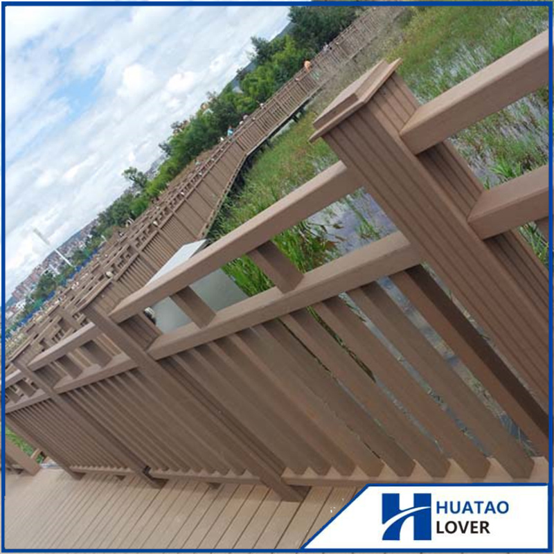 WPC Capped Embossed Composite Hollow Decking Outdoor Decking