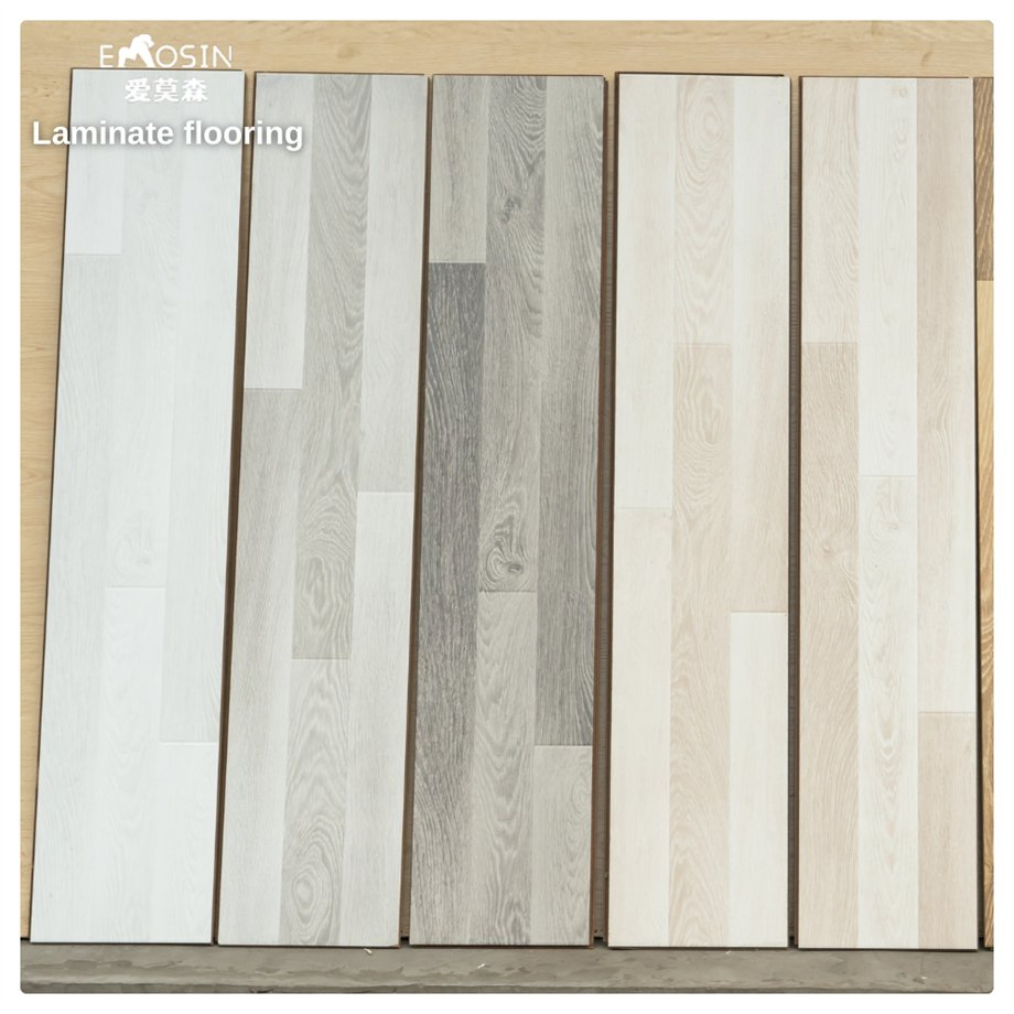 China AC3/AC4/AC5 Eir Surface 7mm/8mm/10mm/12mm Class 31/32/33 HDF/MDF Wood Laminate Flooring AC4
