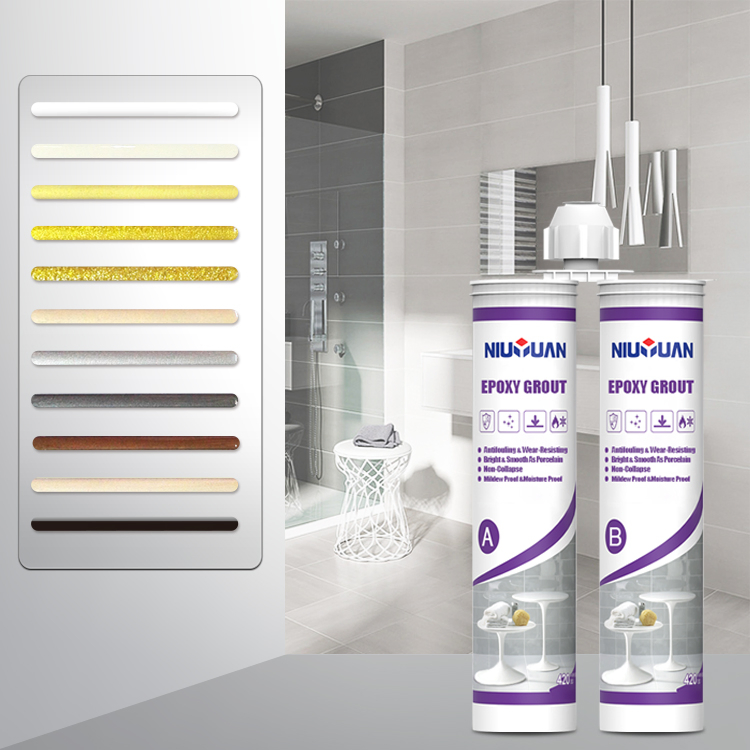 New Universal Colorful Ceramic Tile Grout for Bathroom Floor Tiles Seam Filling