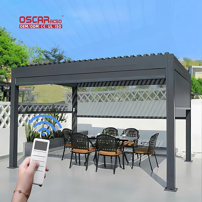 Roller S Waterproof Wind Resistant Motorized Curtain Roller Blind