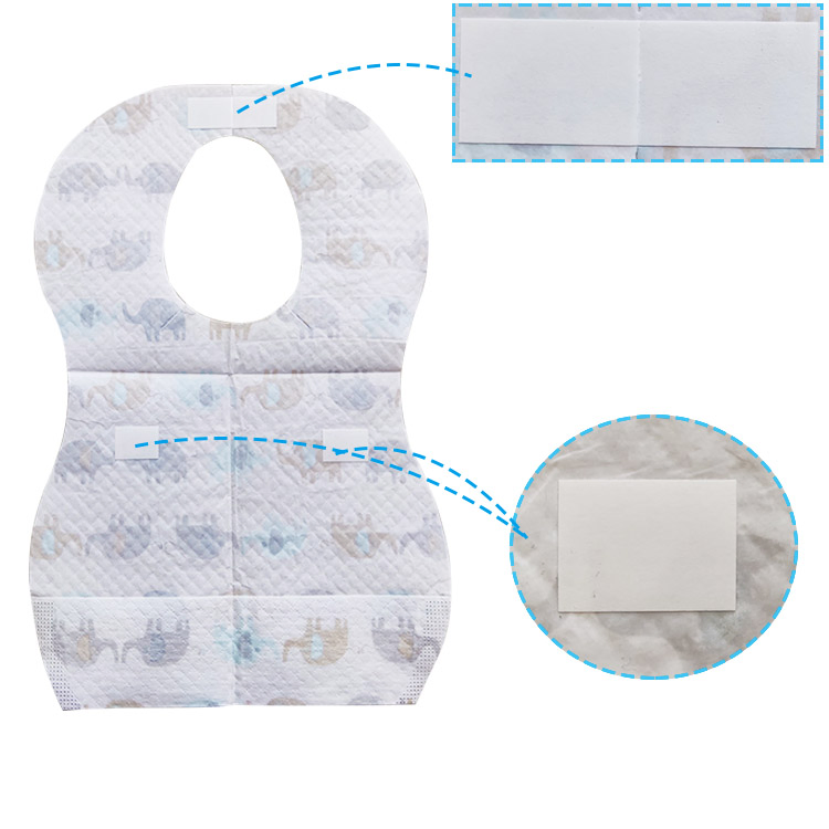 Waterproof Disposable Bibs for Kids with Pocket Design