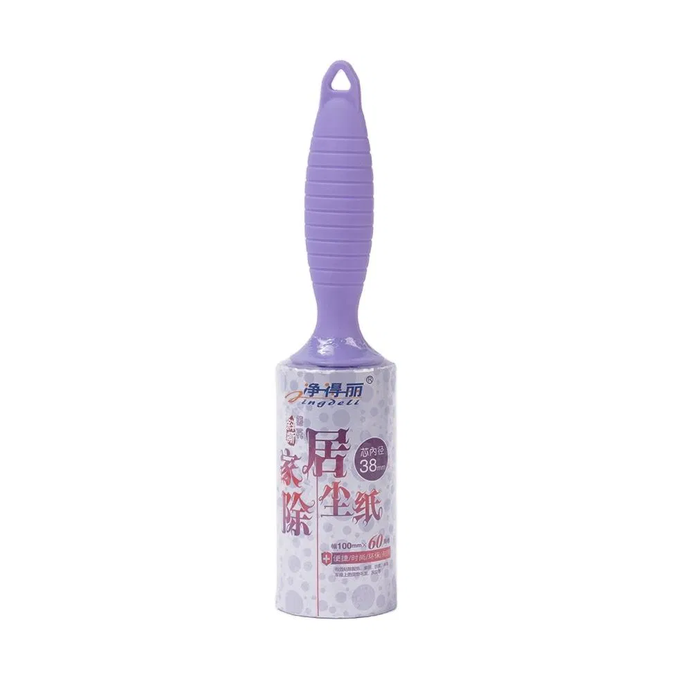 Manual Wide 4 Inches 30 60 100 105 Sheets Adhesive Tear Paper Sticky Pet Hair Remover Cleaning Clothes Lint Roller