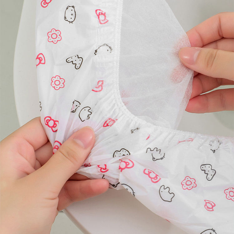 SJ Wholesale Double-Deck Thickened Non-Woven Fabric Travel Paper Disposable Toilet Seat Covers
