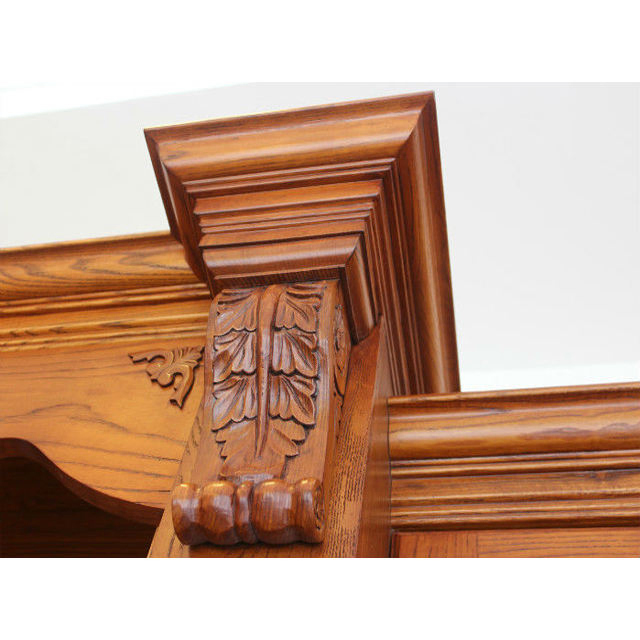 Elegant Classical Solid Wood Kitchen Cabinet Designs