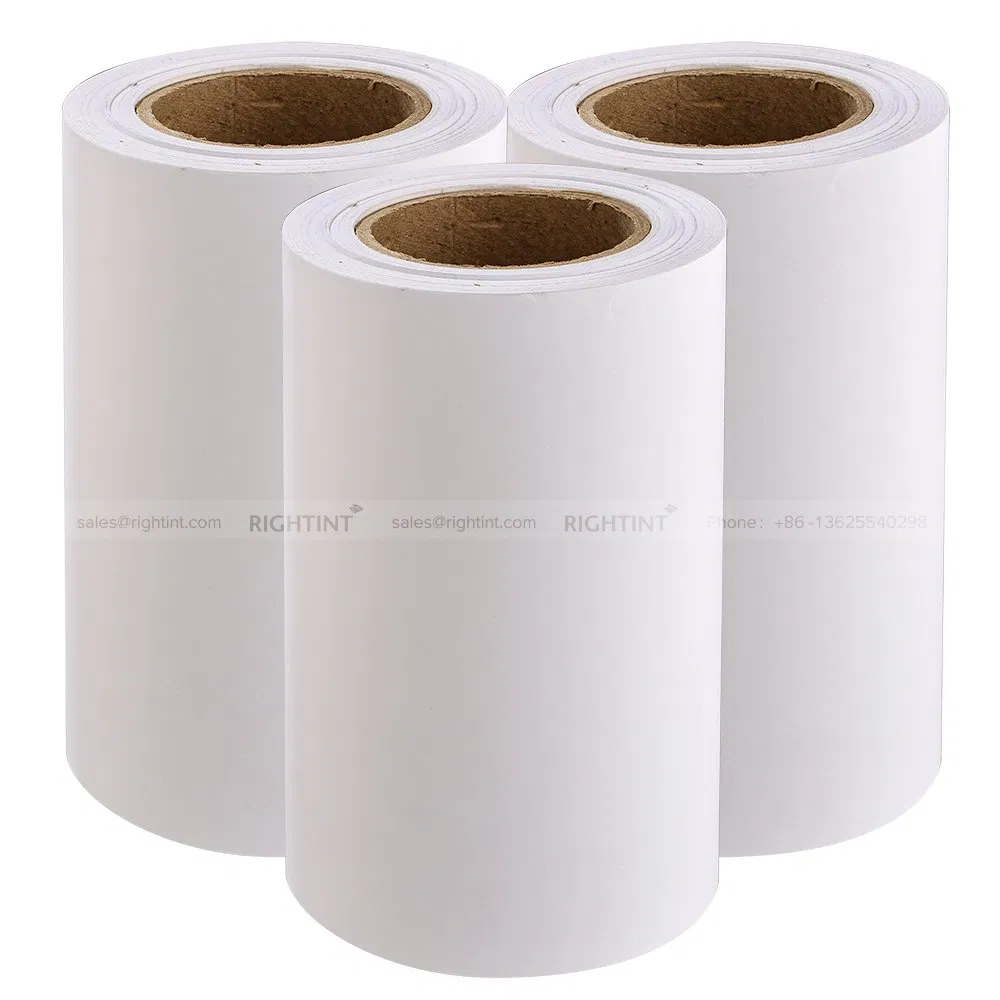 Glassine Sticker Rightint Carton A4, in Rolls, OEM Labels Adhesive Photo Paper