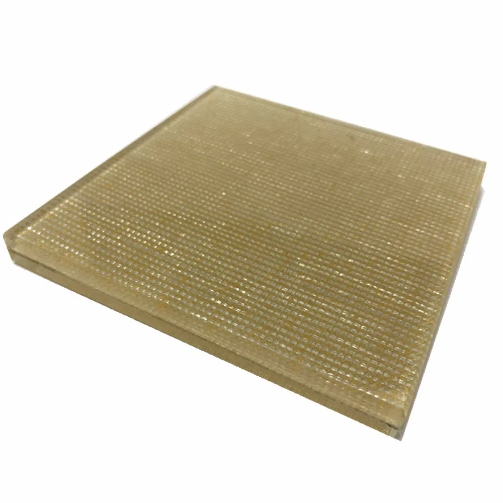 Guangzhou Ultra Clear Laminated Wire Mesh Glass (PLW-TP)