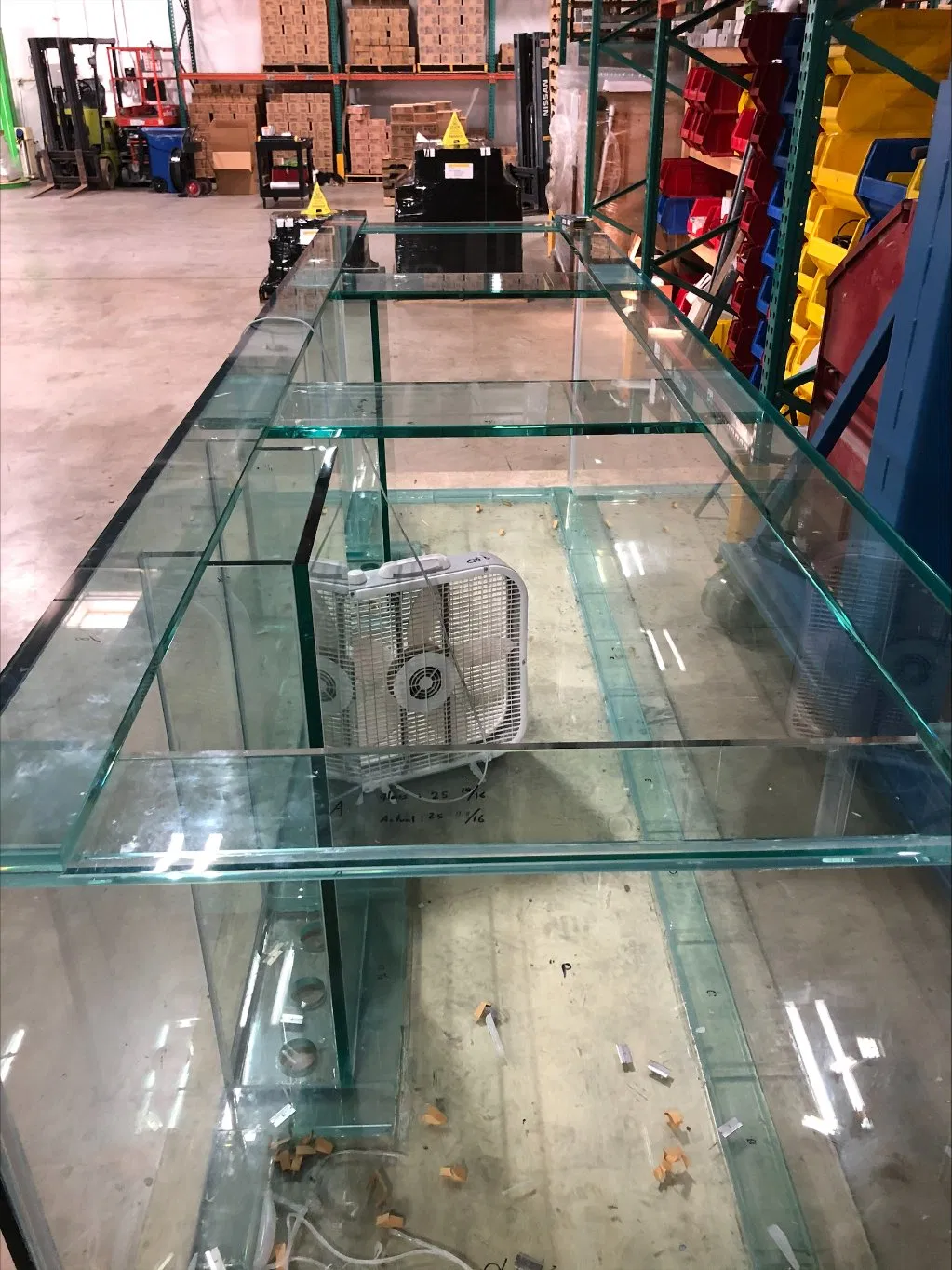 4mm 6mm 8mm 10mm 12mm 19mm Clear Aquarium Glass with Polished Edge
