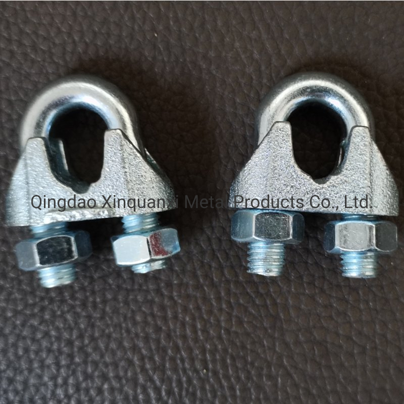 DIN741 Wire Rope Clip Galvanized Us Type Malleable Steel Wire Rope Clip