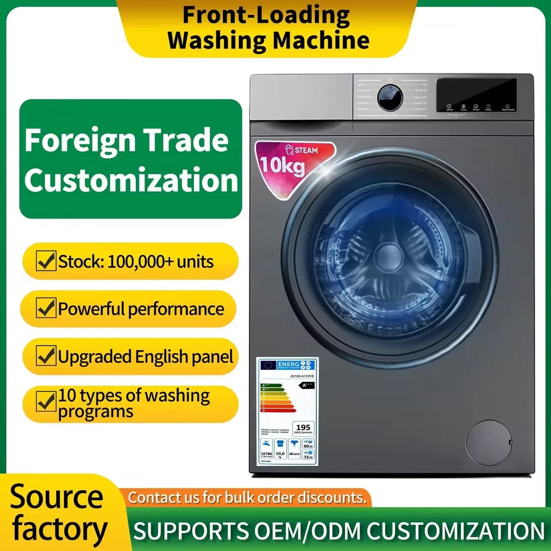 Household Electrical Appliance 8kg Front Load Washing Machine Wash Automatic Laundry Equipment