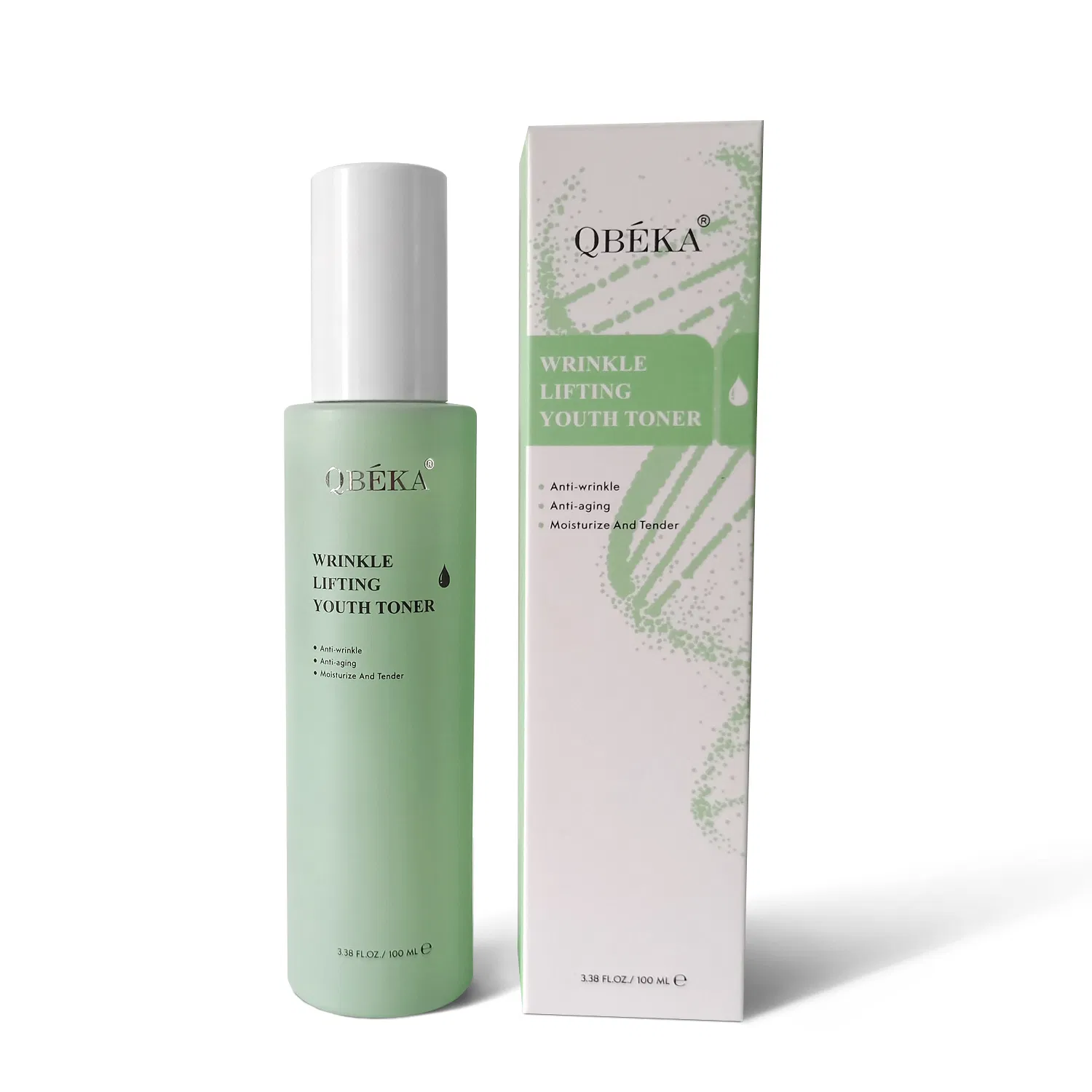Qbeka Natural Organic Plant Wrinkle Lifting Youth Toner