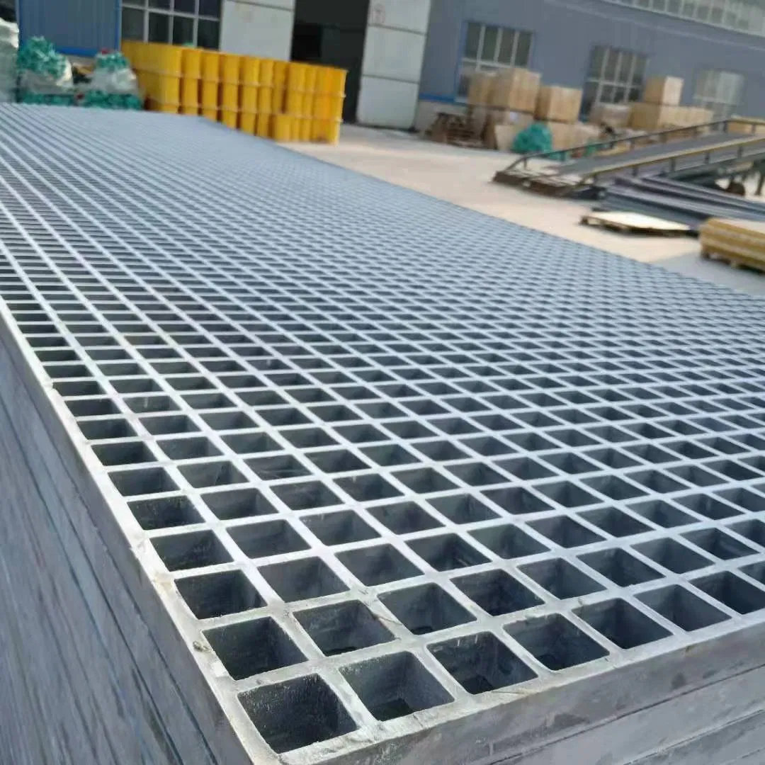 38*38mm Mesh FRP Fiberglass Platform Walkway Grating
