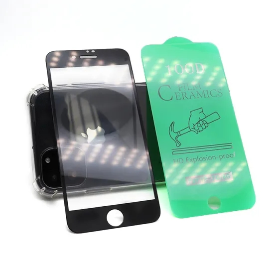 100d Ceramics Film Anti-Explosion Full Cover Protective Glass for iPhone X Tempered Screen Protector