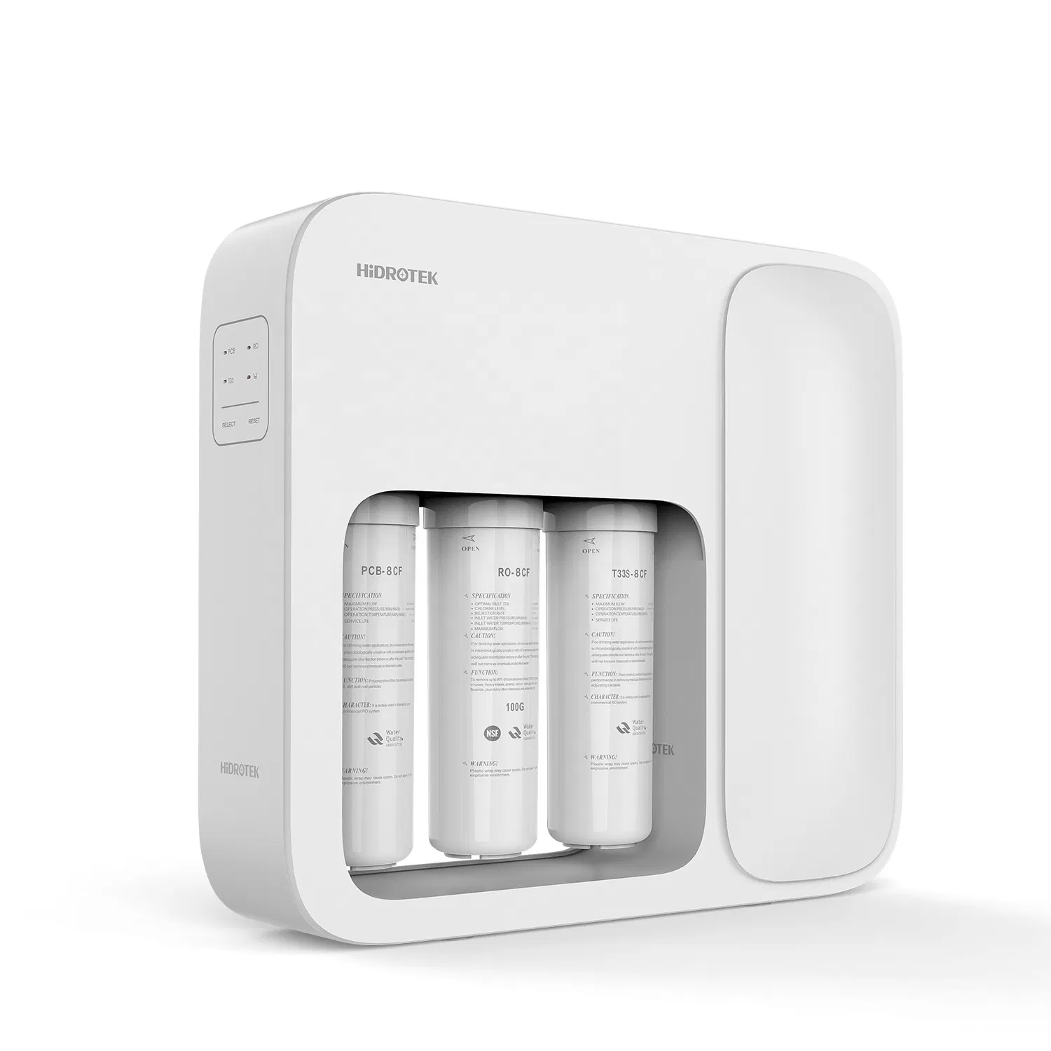 2024 New Smart Reverse Osmosis Undersink Hot Water Function Tap RO Water Filter