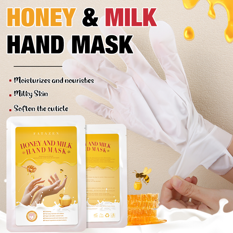 Exfoliating Whitening Hand SPA Skincare Saving Dry Skin Honey Moisturizing Hand Mask