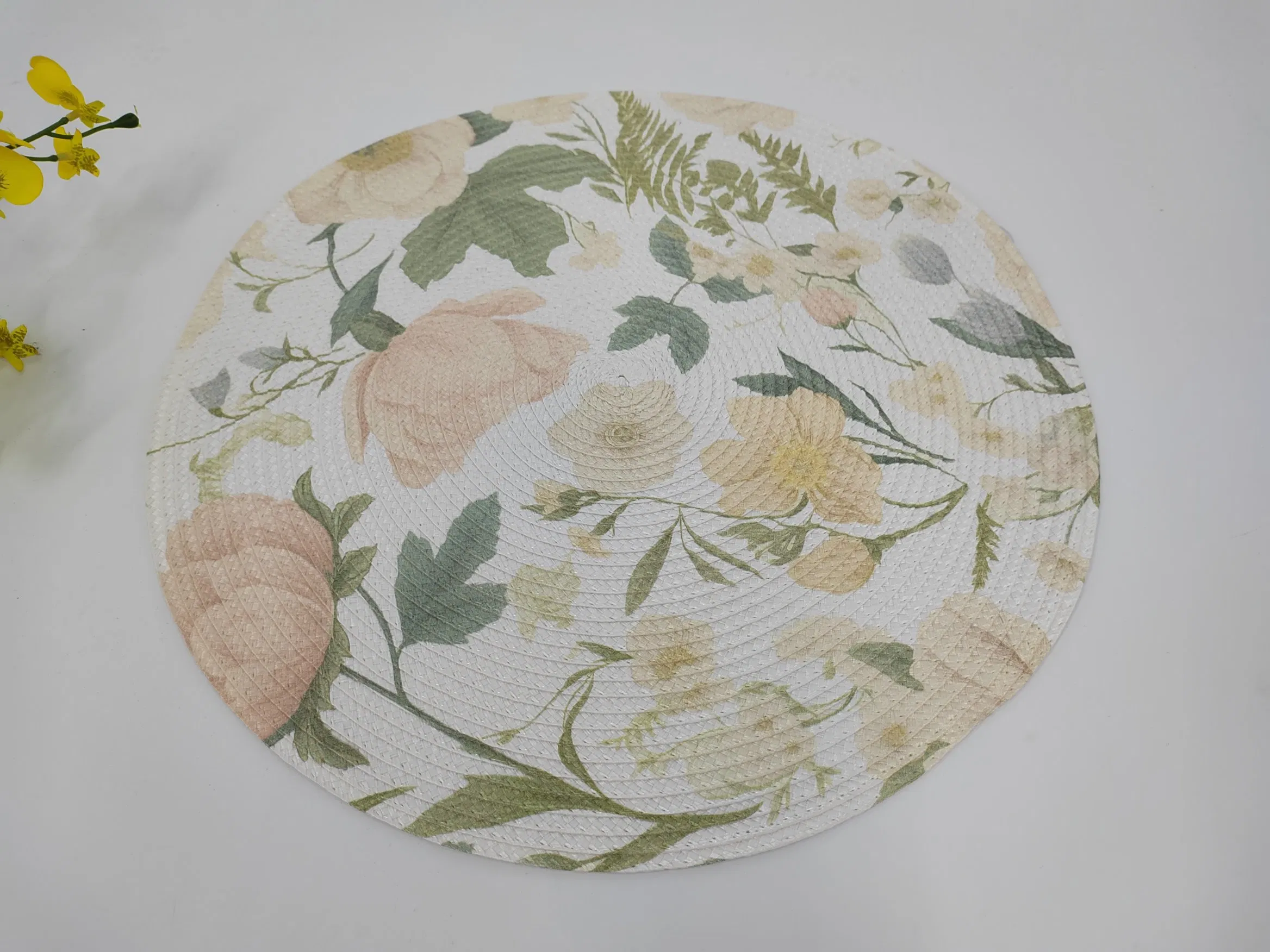 Stylish Heat Resistant PP Woven Placemat for Dining Tables