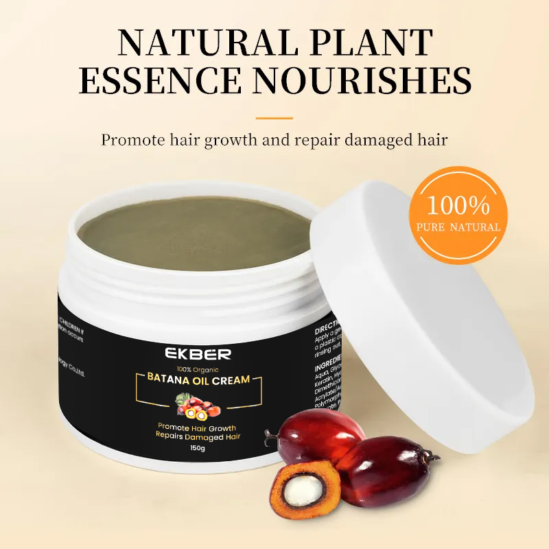 Private Label Hair Treatment Batana Oil Cream for Promote Hair Growth