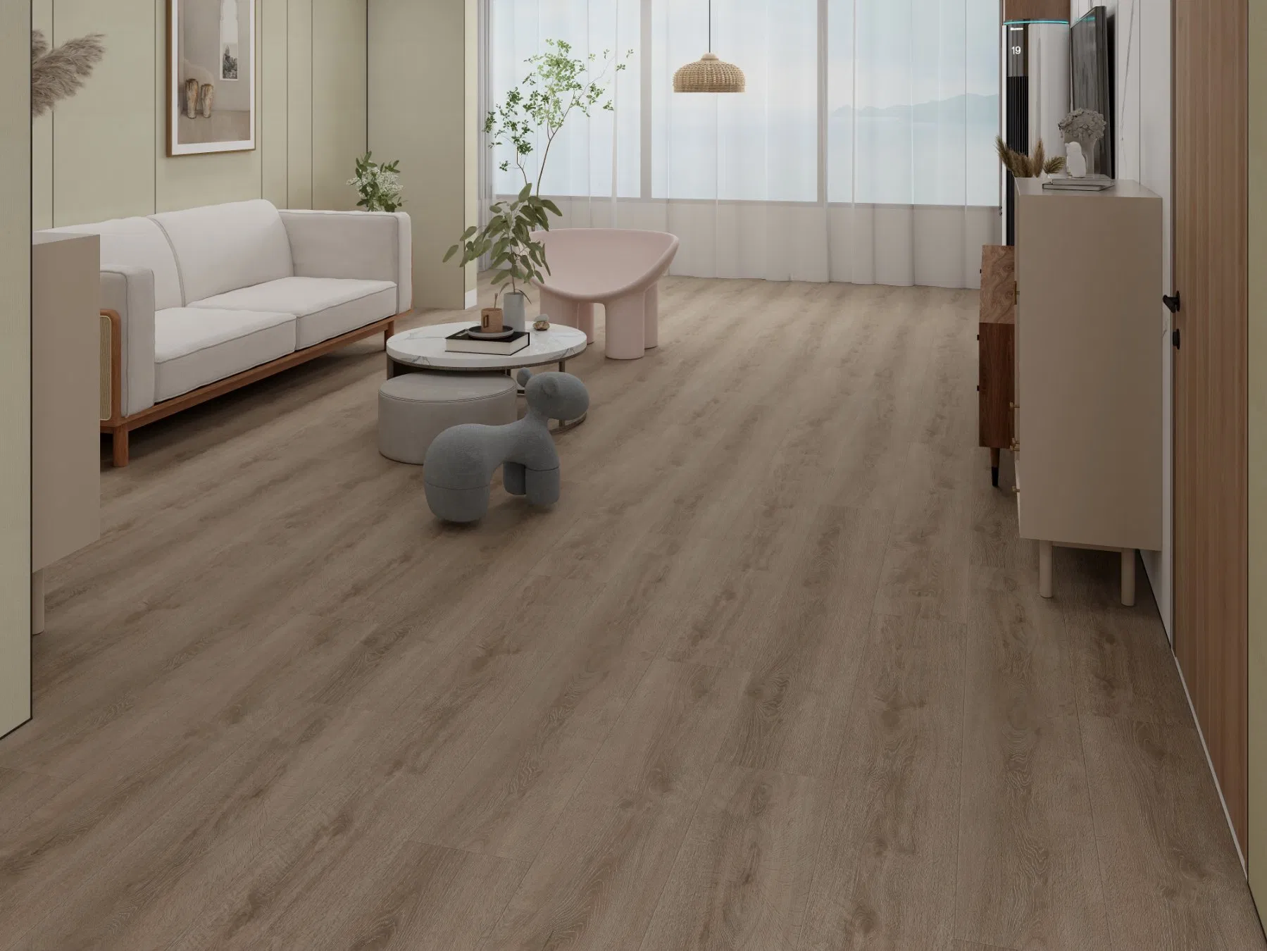 SPC виниловый пол Click Lock под дерево