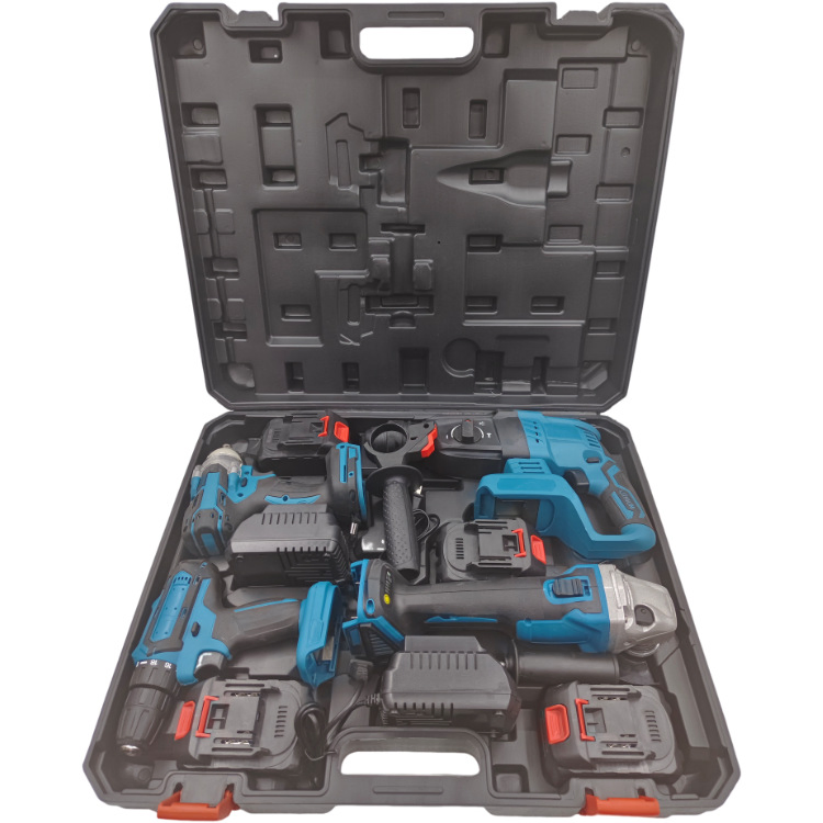 Versatile China Tool Lithium Drill Set with Customized Color Box