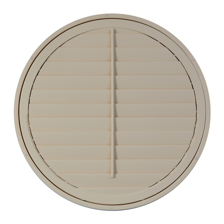 Professional Custom-Made Special Shaped Wooden Shutters Circular Window for Home