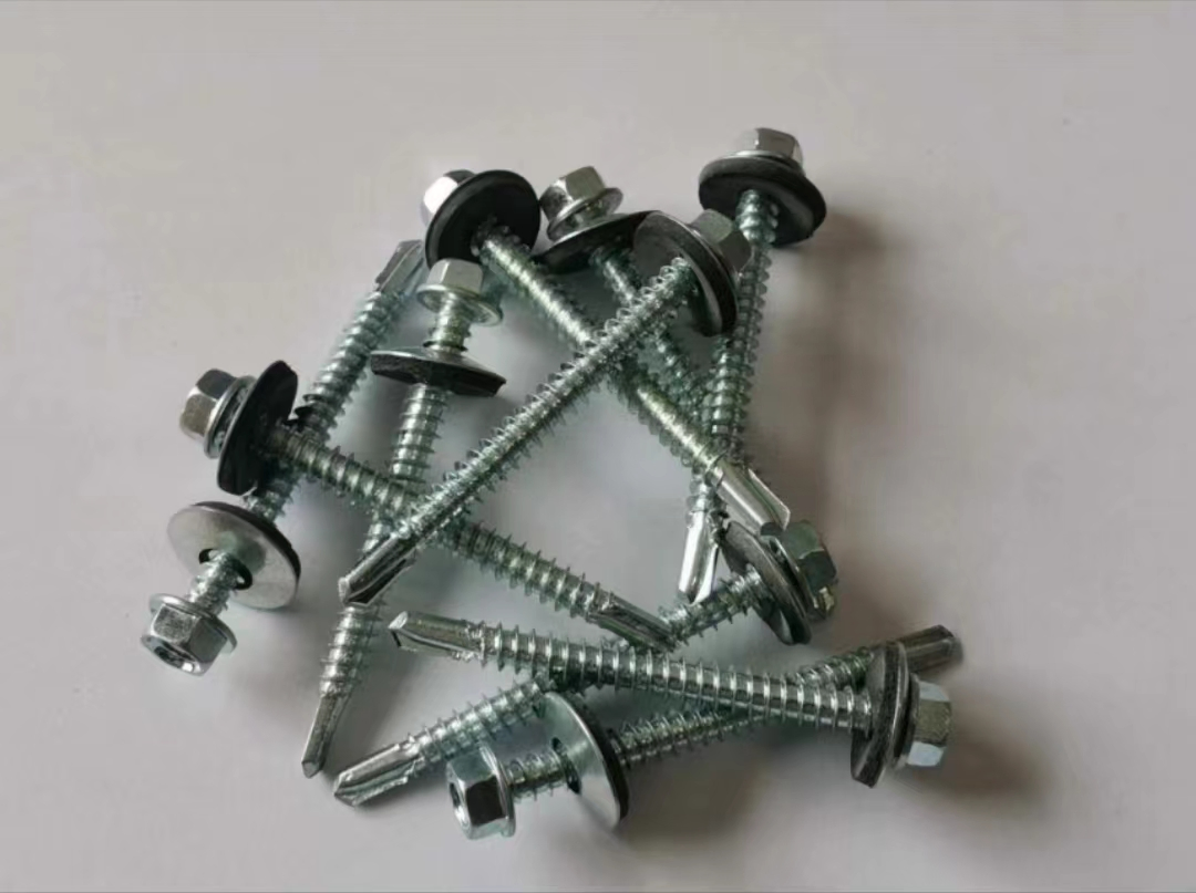 M5.5 Hot Sale Hexagon Head Self Drilling Screws with Washer
