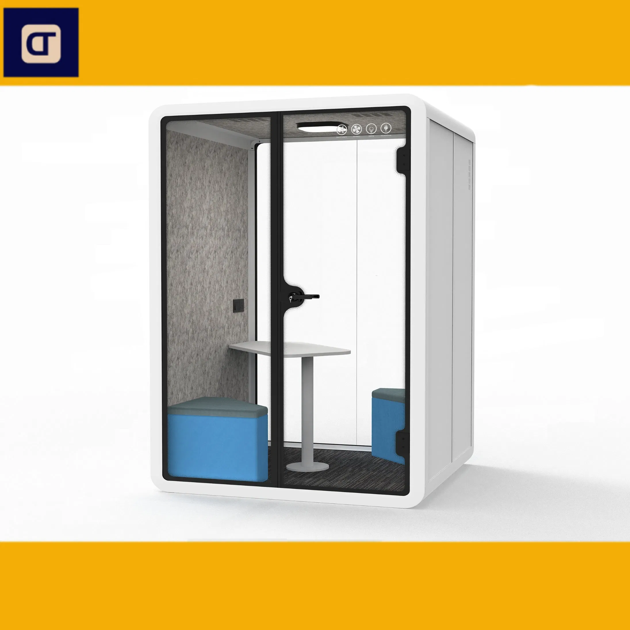 Modular Office Building Portable Office Cabin Small, Flat Pack Container House Prefab Houses for Living or Working Container Garden House Pod