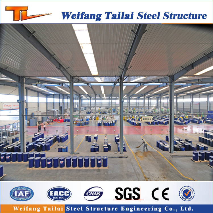 China Supplier Cheap Low Cost Steel Structure Prefab Bodega Warehouse Workshop