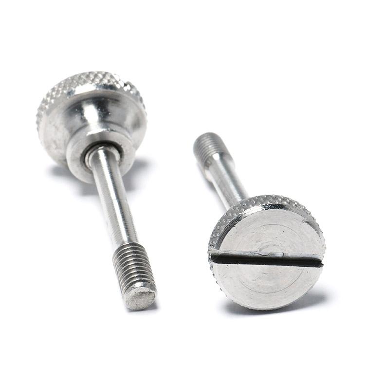 Винты стопорные с накаткой M3 M4 M5 из нержавеющей стали