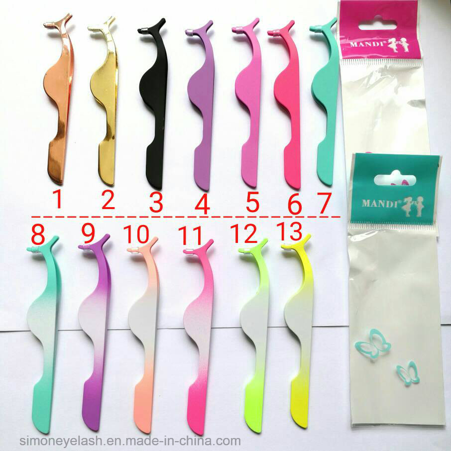 Makeup Beauty Eyelashes Tweezer False Eyelash Applicator