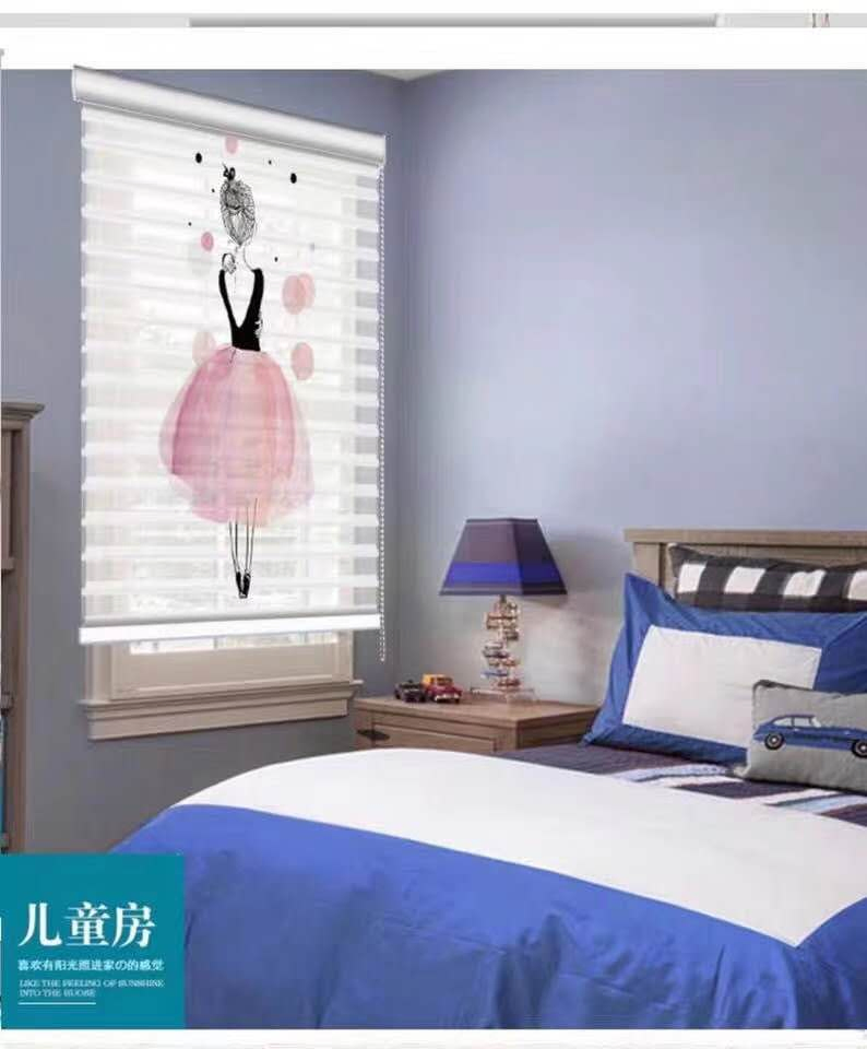 3D Digital Printed Roller Blinds/Shangri-La Blinds for Living Room